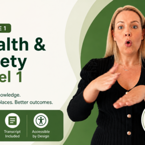 Health and Safety in the Workplace-Level 1 Group Licence